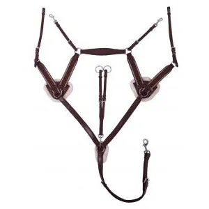 Ontario 5 Point Breastplate - Brown