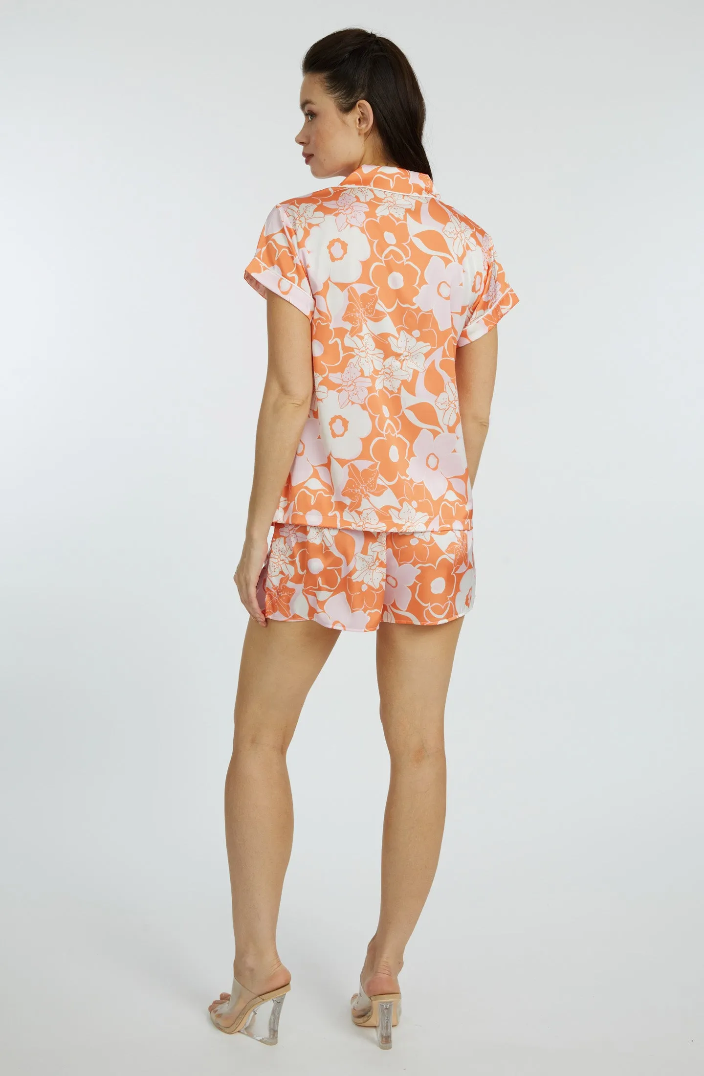 Orange Crush Short PJ Set
