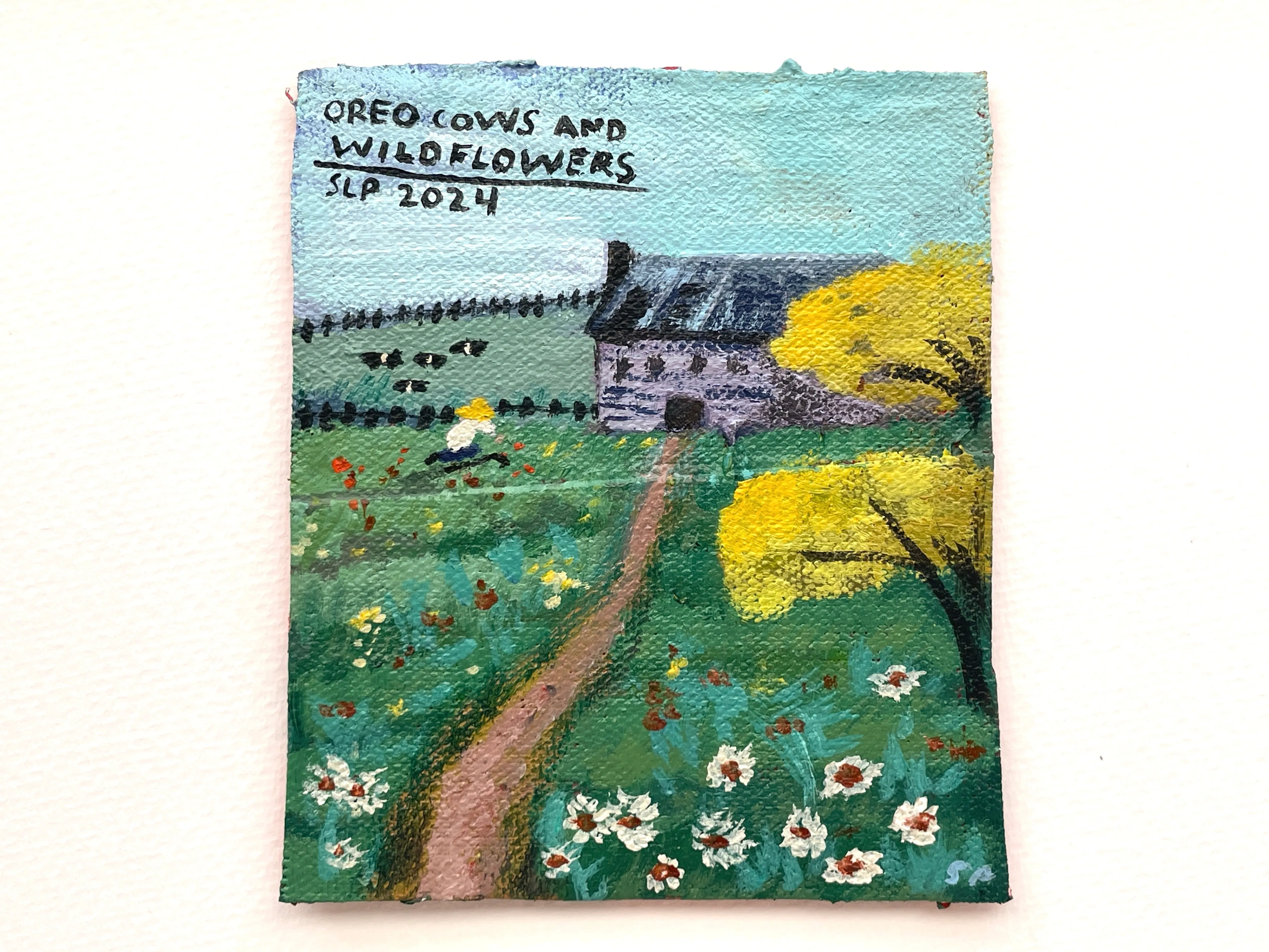 Oreo Cows and Wildflowers