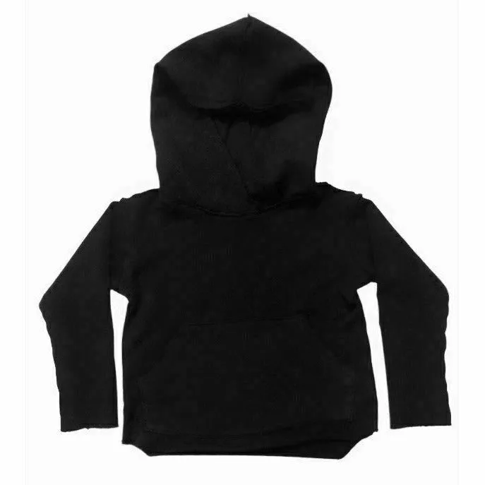 Organic Baby  Benji Hoodie Black