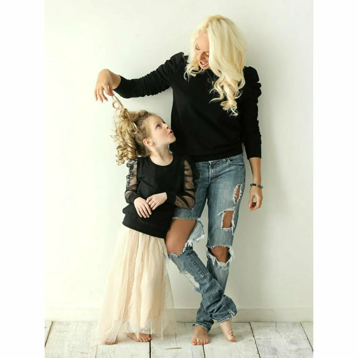 Organic Jolie Top Black Adult
