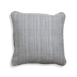 Outdoor Pillow Houseboat Navy Bluebird  Self Welt 20x20
