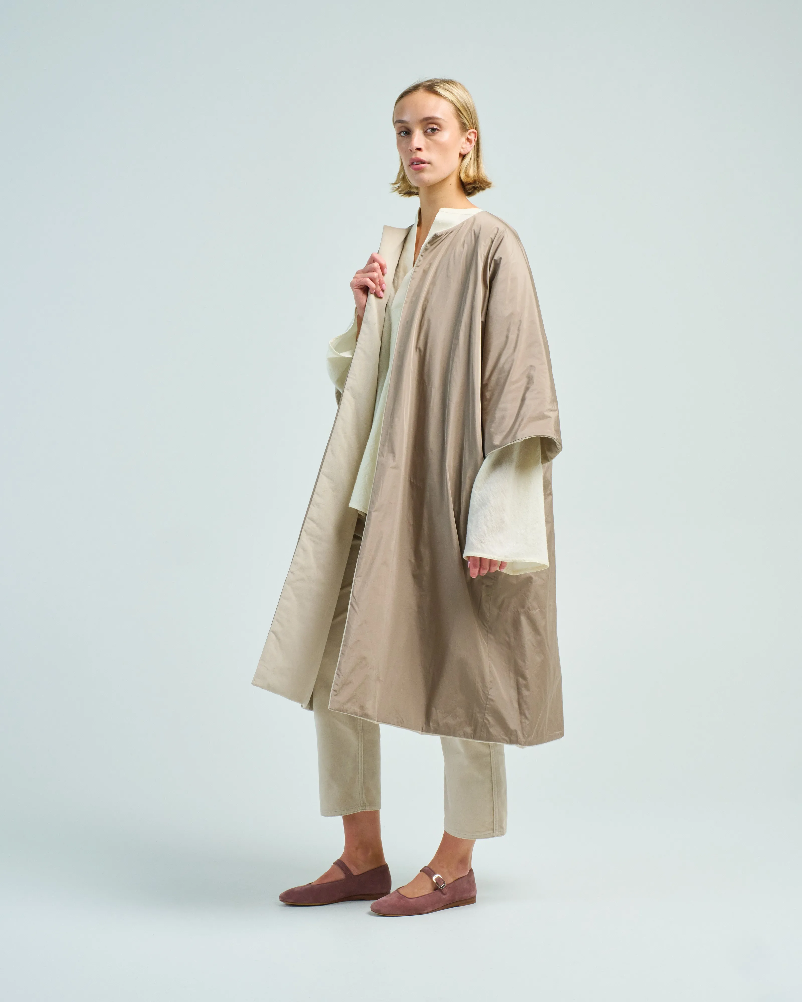 padded reversible coat