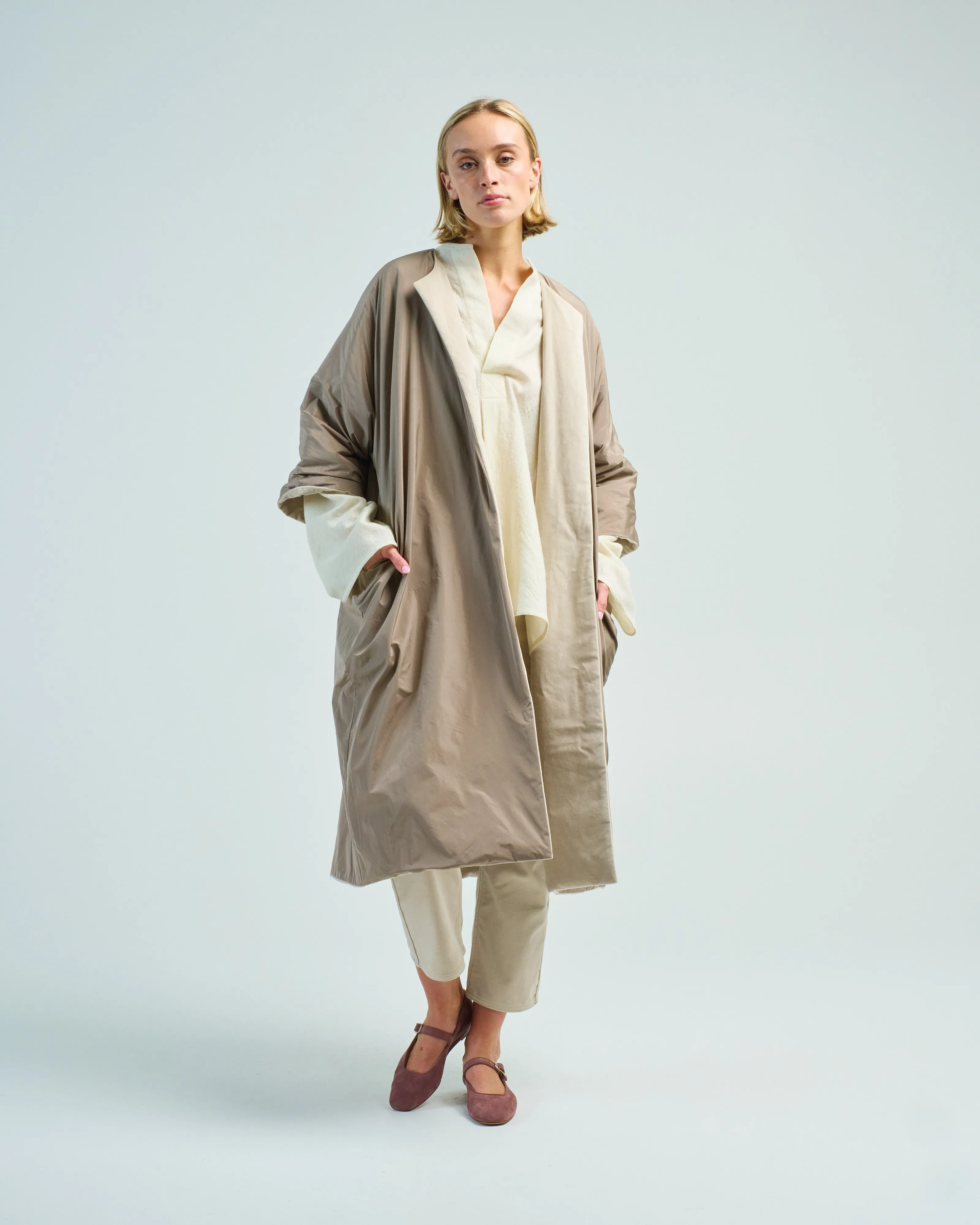 padded reversible coat