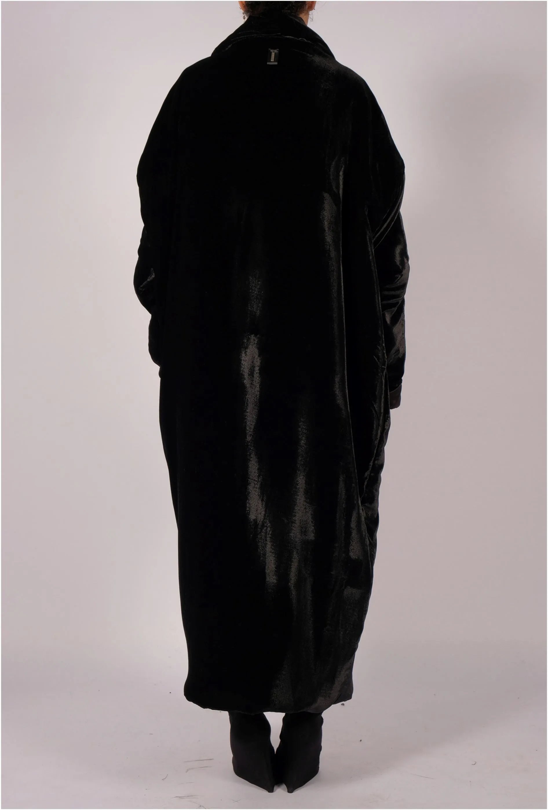 Padded Velvet Coat