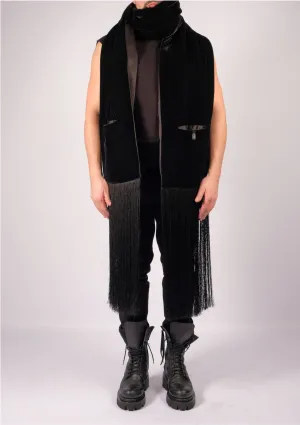 Padded Velvet Scarf