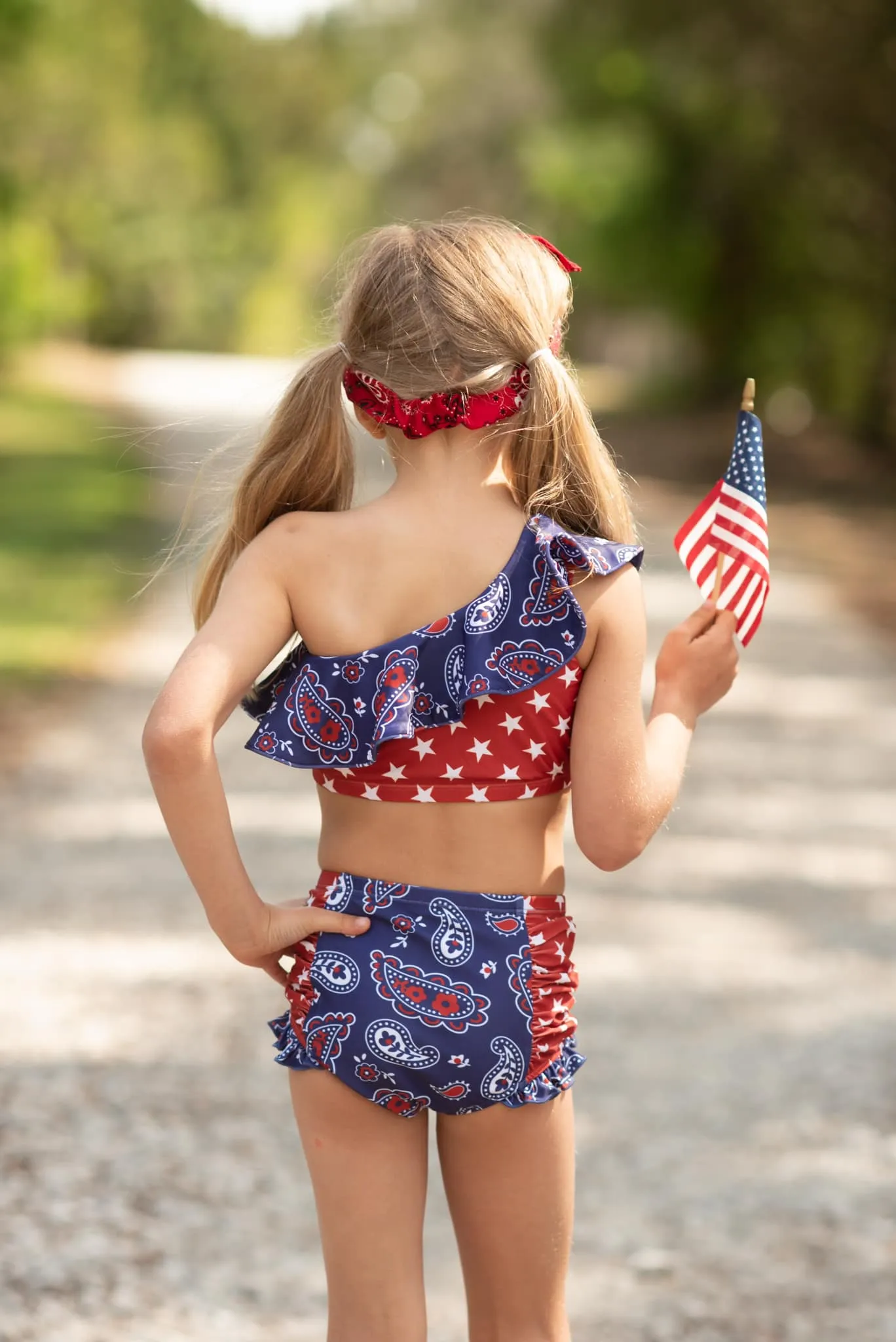 Paisley Star Two Piece Swim 18m-6