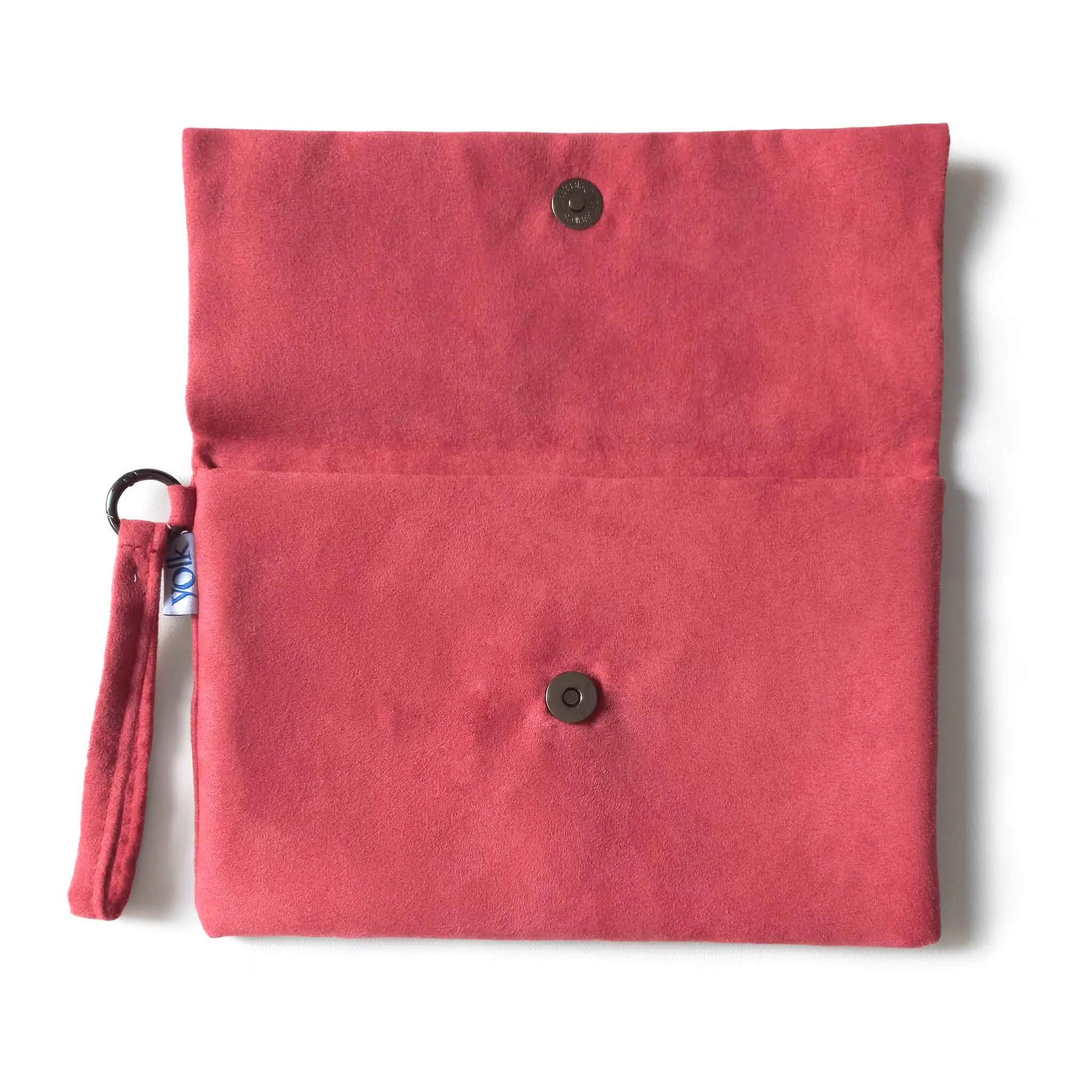 Pale Red Clutch Bag