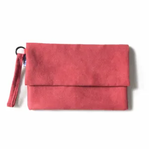 Pale Red Clutch Bag