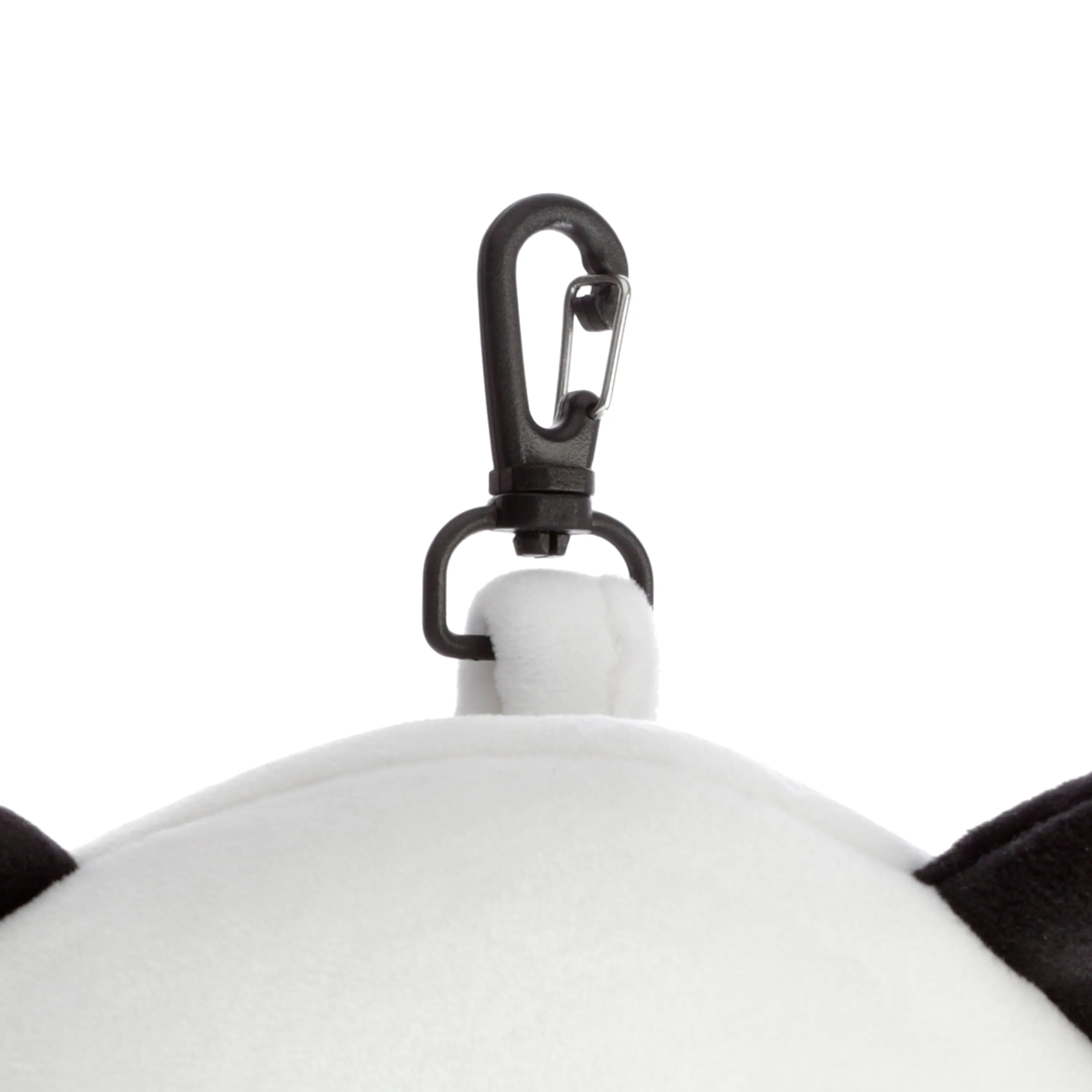Panda Relaxeazzz Plush Round Travel Pillow & Eye Mask Set
