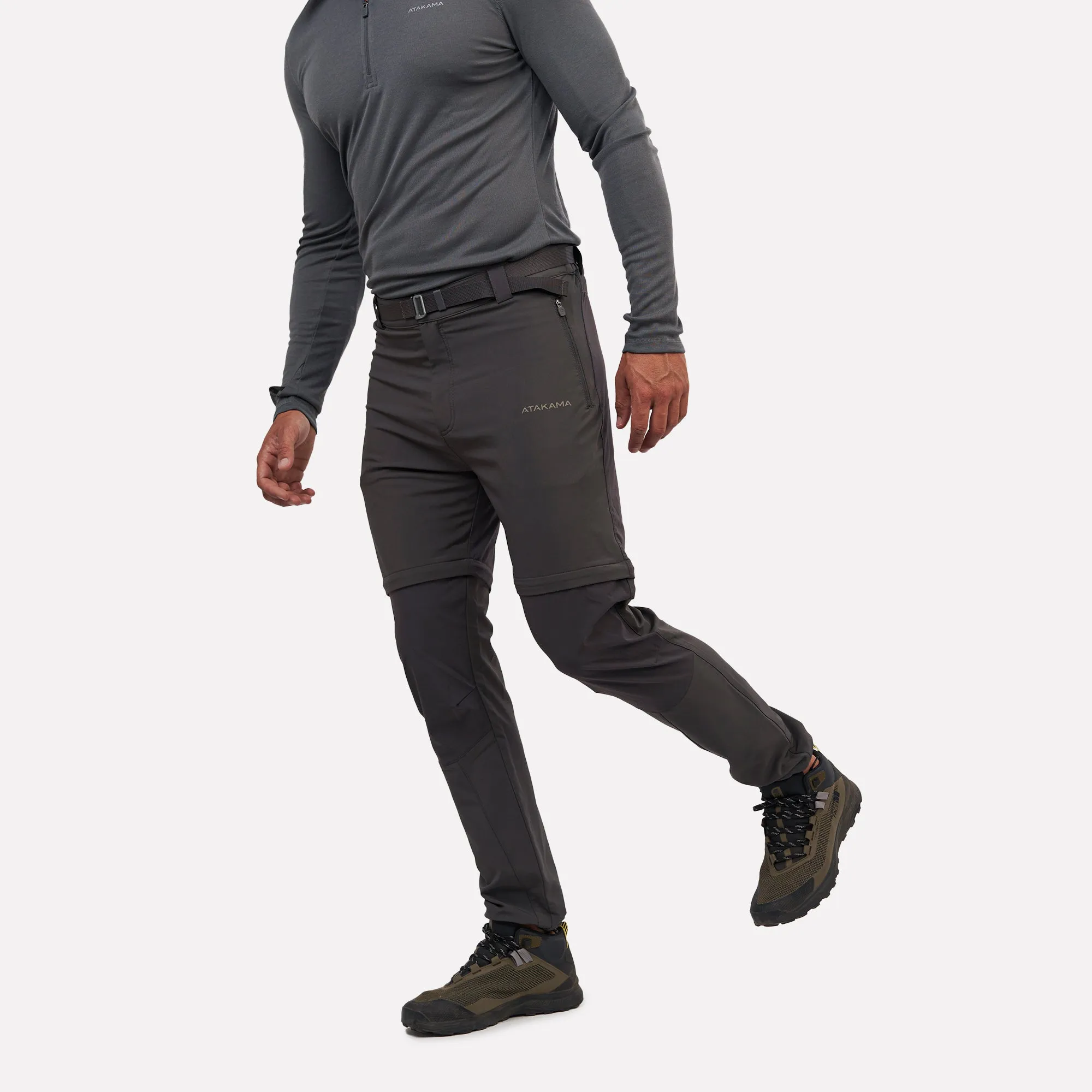 Pantalón de Trekking Desmontable Andino Hombre Atakama Outdoor