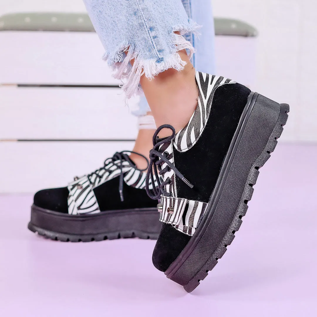Pantofi casual Avery - Zebra