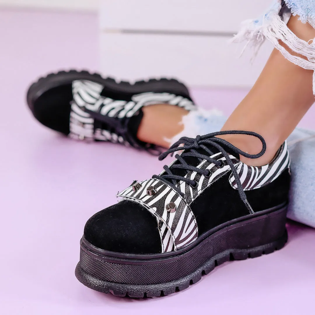 Pantofi casual Avery - Zebra