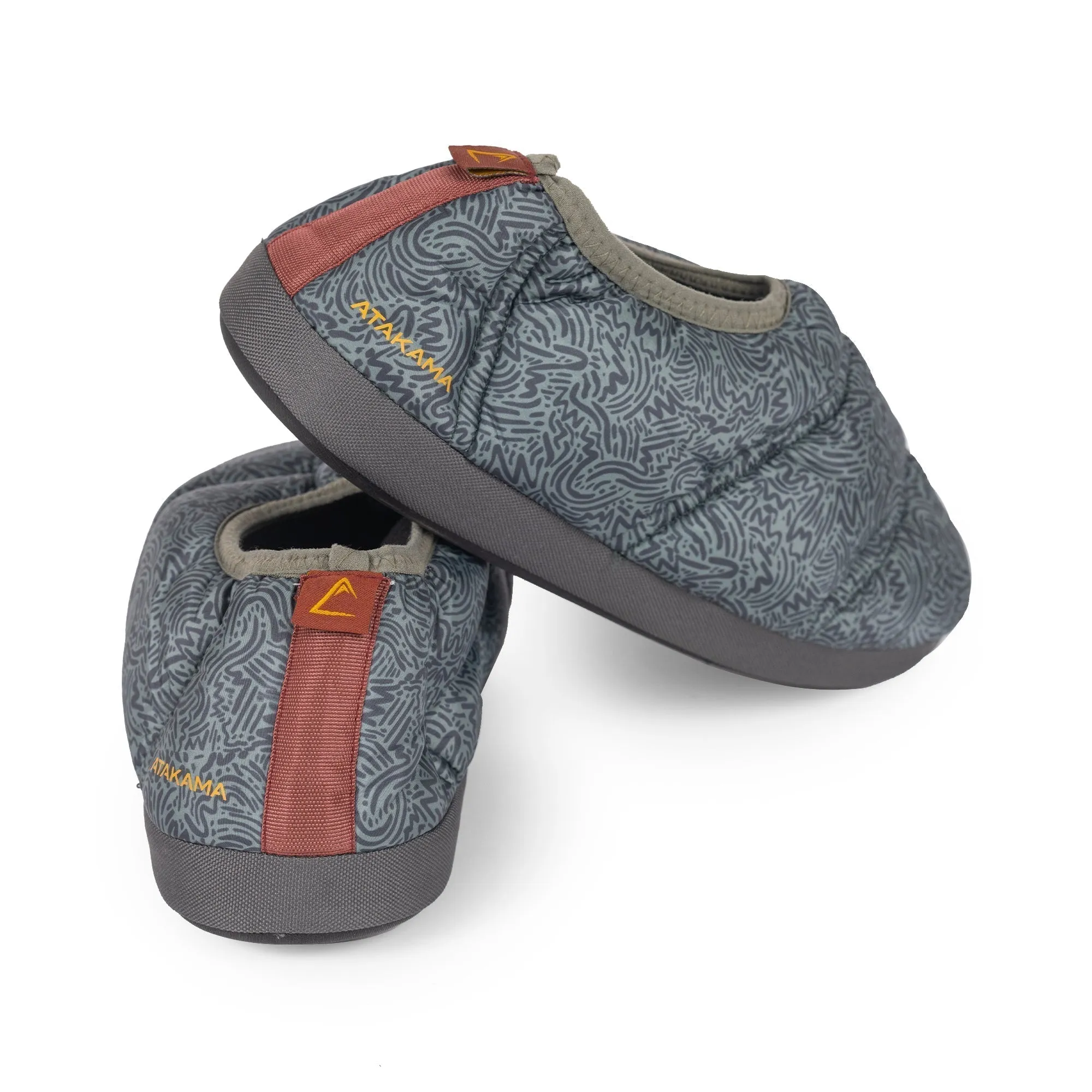 Pantufla Futaleufú adulto verde gris Atakama Outdoor