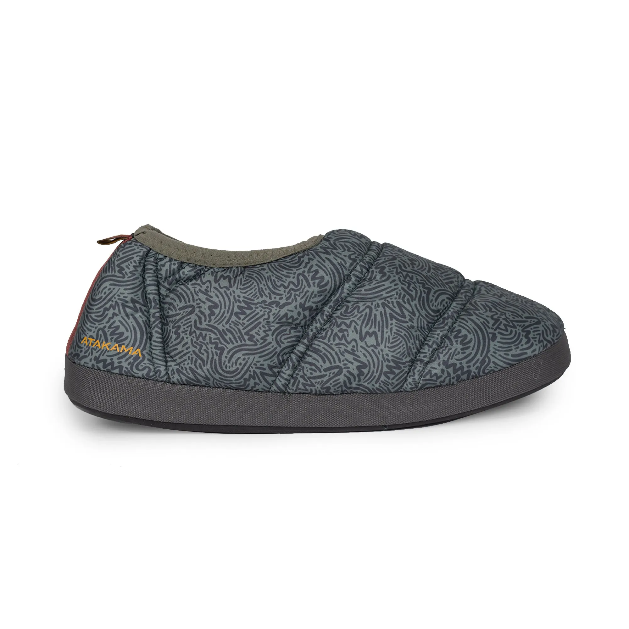 Pantufla Futaleufú adulto verde gris Atakama Outdoor