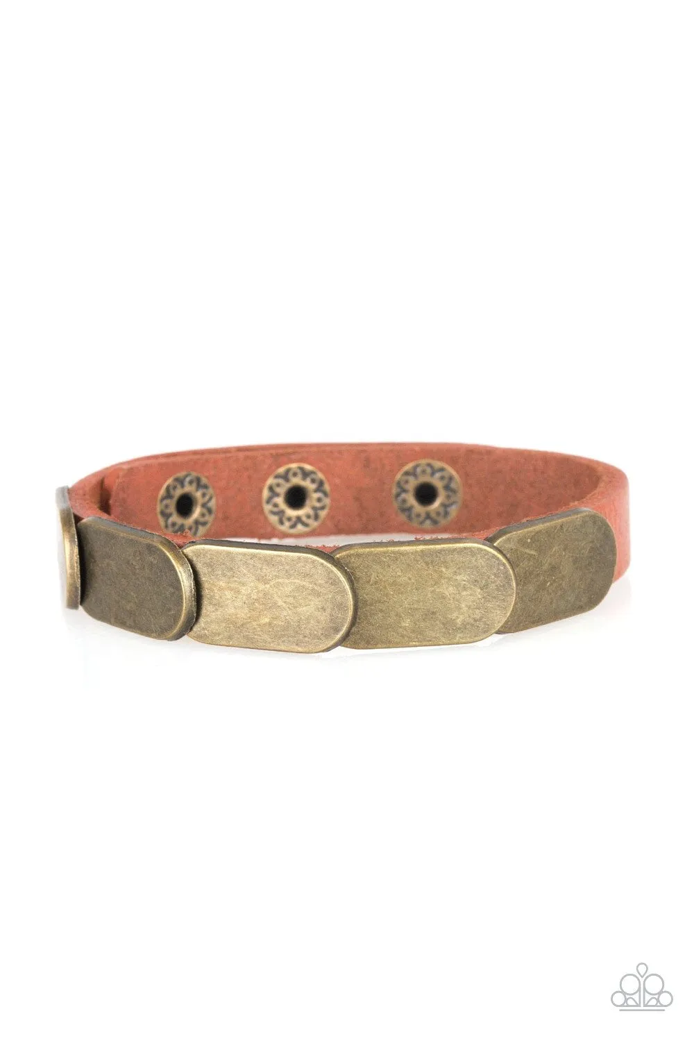 Paparazzi Off-Road Rally Urban Bracelet Brass