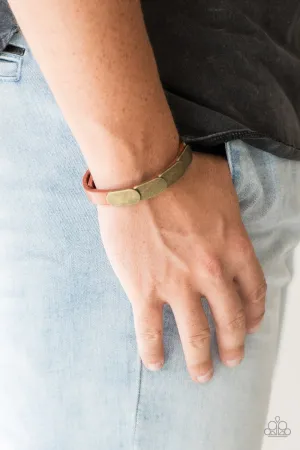 Paparazzi Off-Road Rally Urban Bracelet Brass