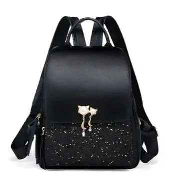 Patchwork Backpack Large Capacity