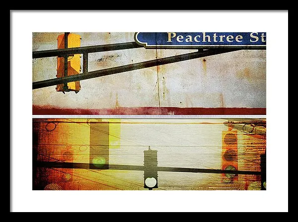 Peachtree Street - Framed Print