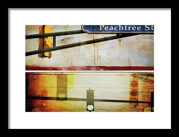 Peachtree Street - Framed Print