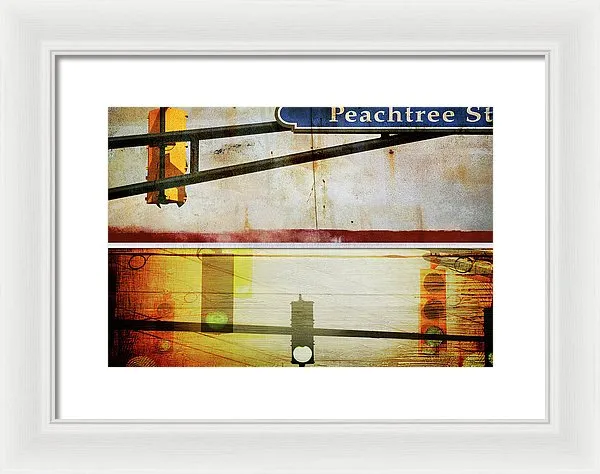 Peachtree Street - Framed Print