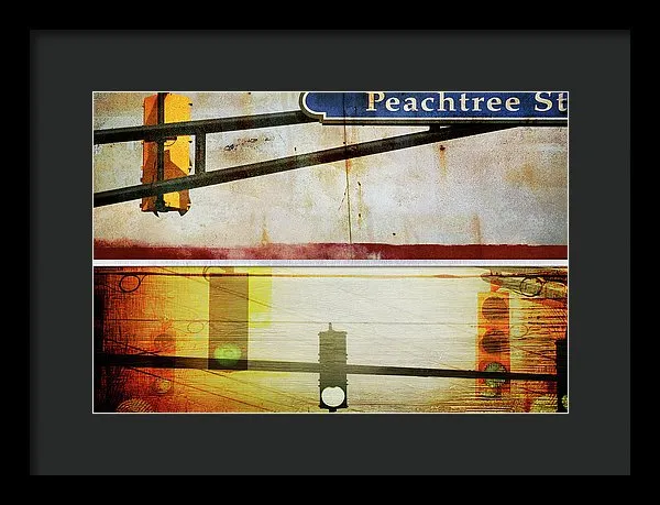 Peachtree Street - Framed Print