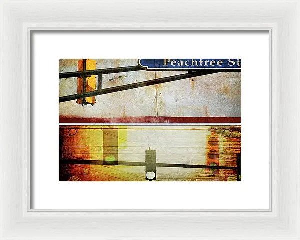Peachtree Street - Framed Print