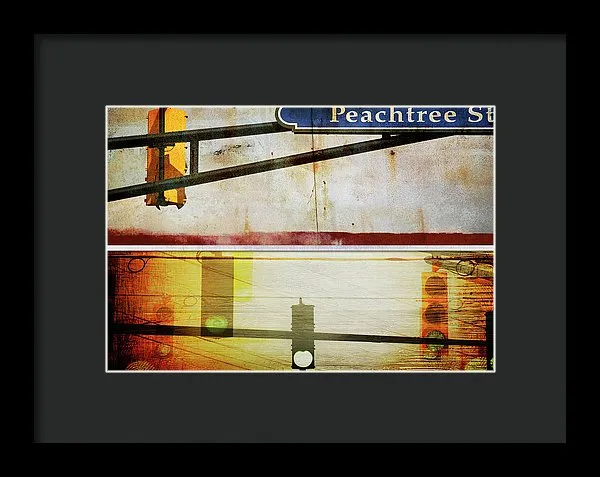 Peachtree Street - Framed Print