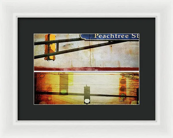 Peachtree Street - Framed Print