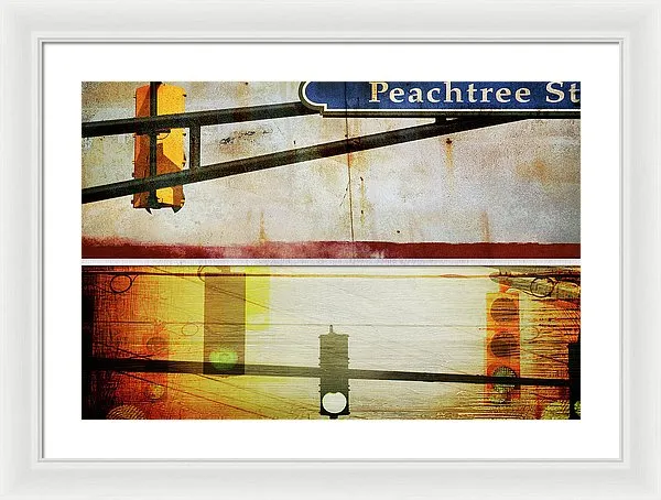 Peachtree Street - Framed Print