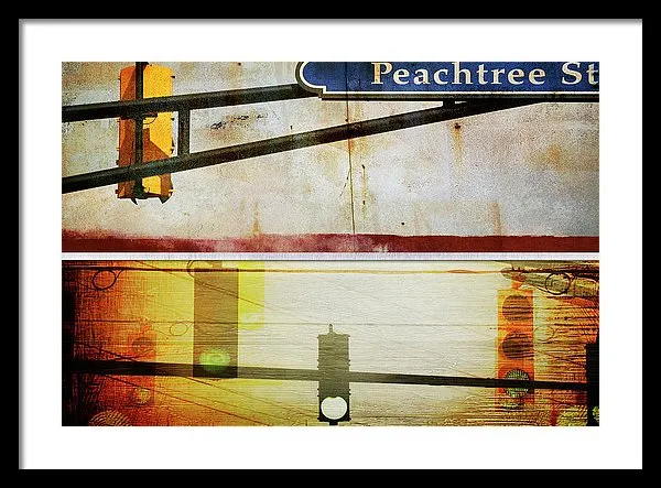 Peachtree Street - Framed Print