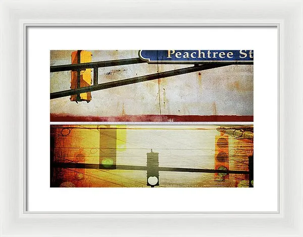 Peachtree Street - Framed Print