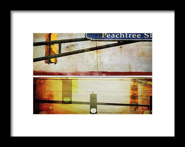 Peachtree Street - Framed Print