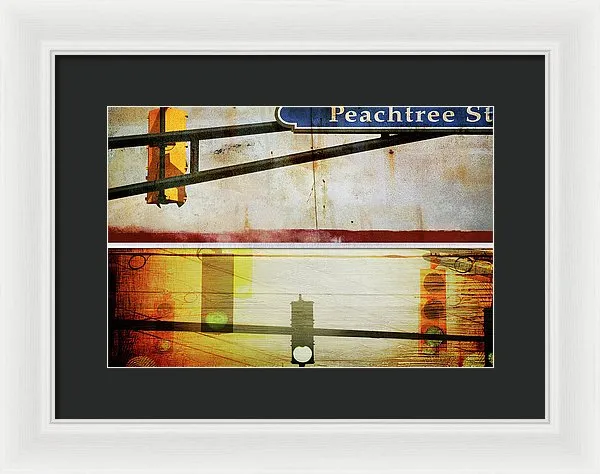 Peachtree Street - Framed Print