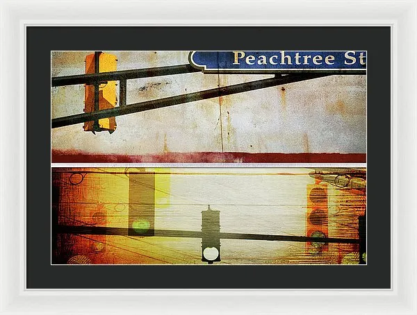 Peachtree Street - Framed Print