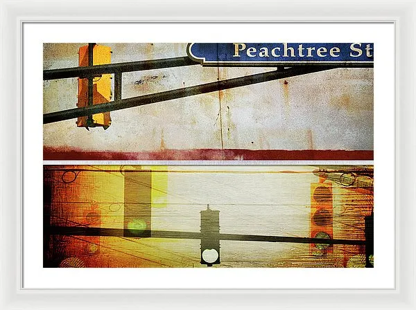 Peachtree Street - Framed Print