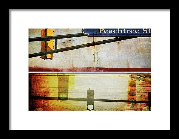 Peachtree Street - Framed Print
