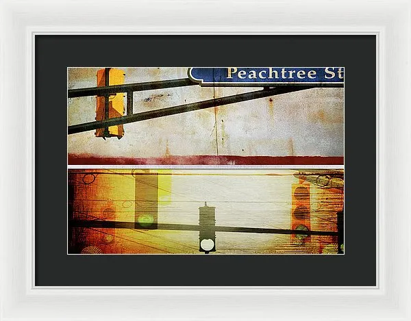 Peachtree Street - Framed Print