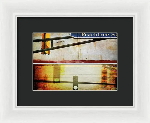 Peachtree Street - Framed Print