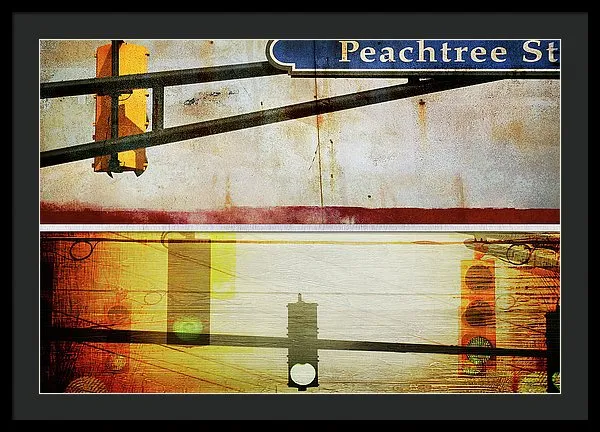 Peachtree Street - Framed Print