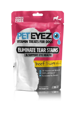 PetEyez Beef Liver Vitamin Dog Treats
