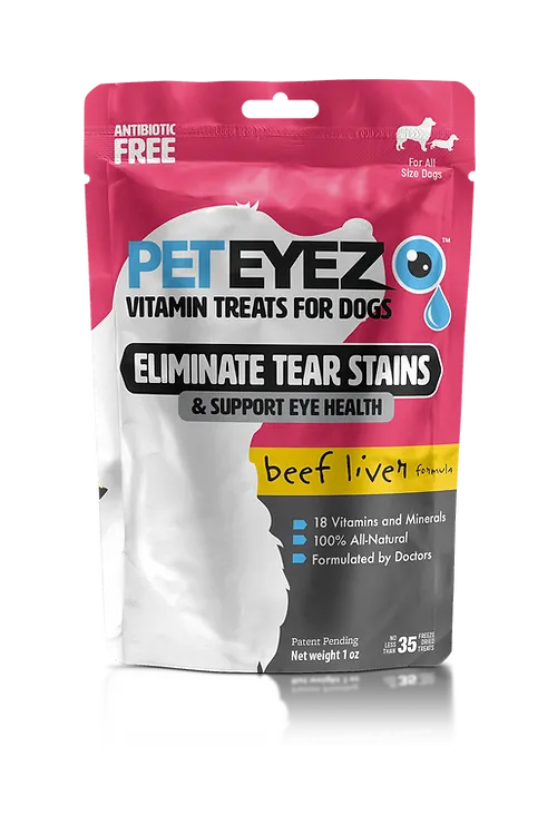PetEyez Beef Liver Vitamin Dog Treats