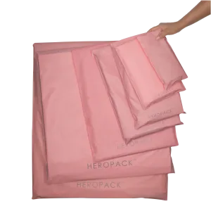 Pink Home Compostable HEROPACK Mailers - from packs of 25 - PRE-ORDER