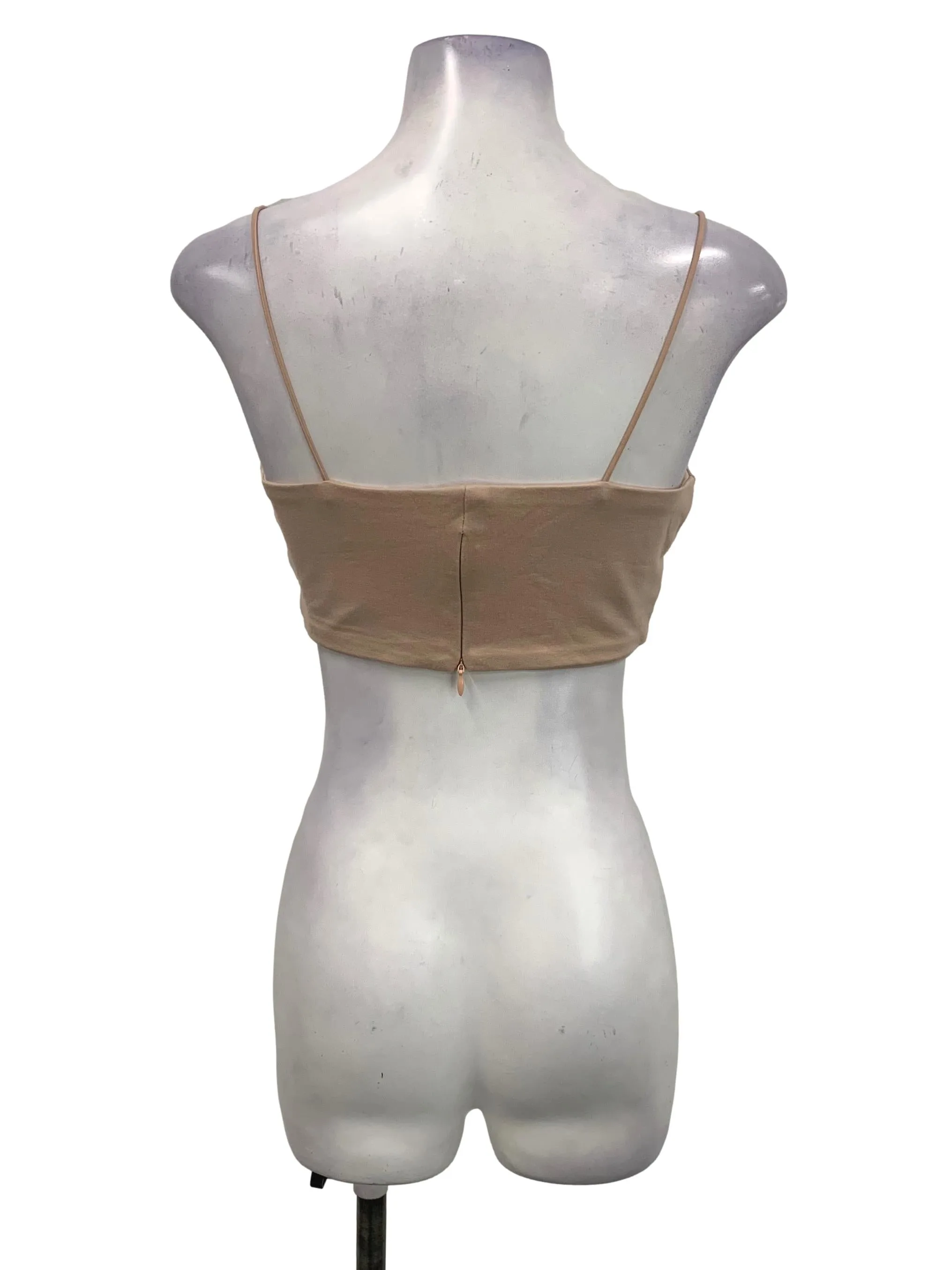 Pink Padded Tank Top