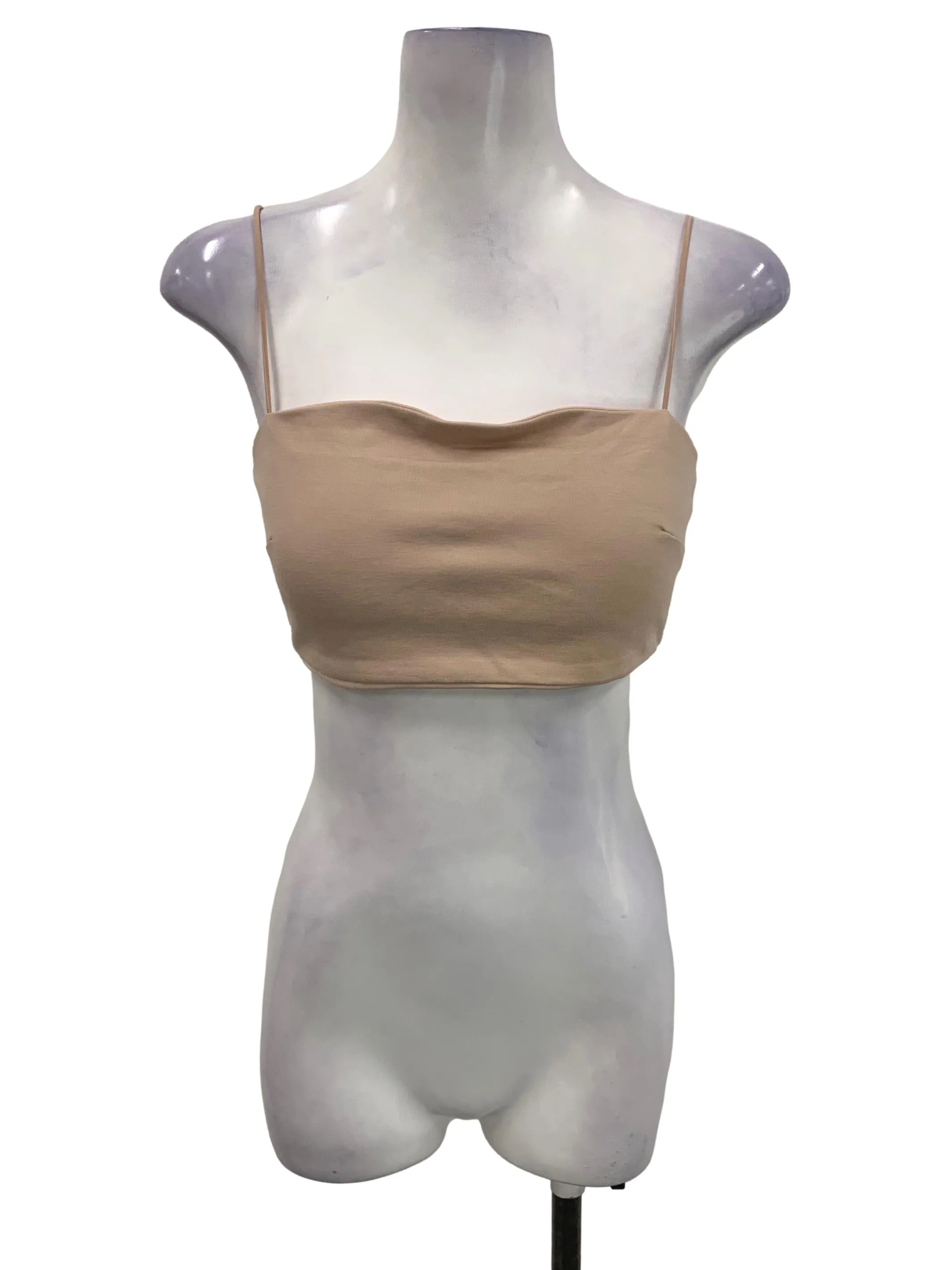 Pink Padded Tank Top