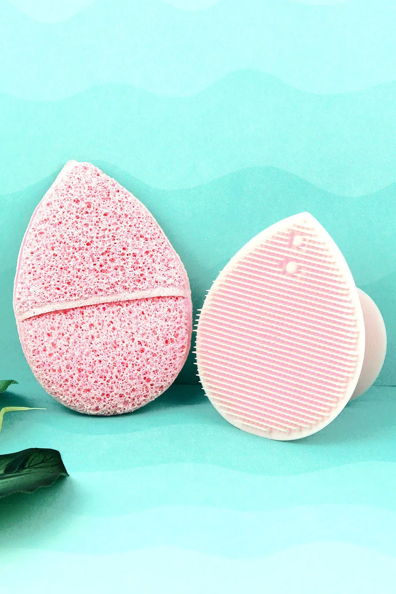Pink Smooth 'N Sheen Facial Exfoliating Duo