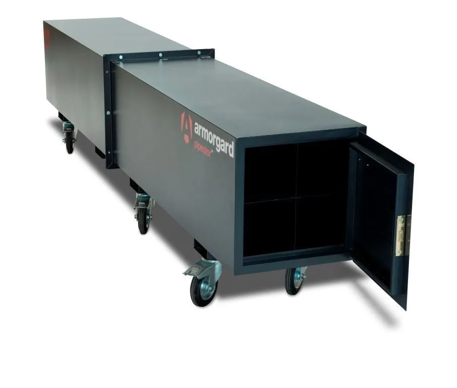 Pipe Storage - System Armorgard PS3 Mobile Secure Store 575mm x 3205mm x 785mm
