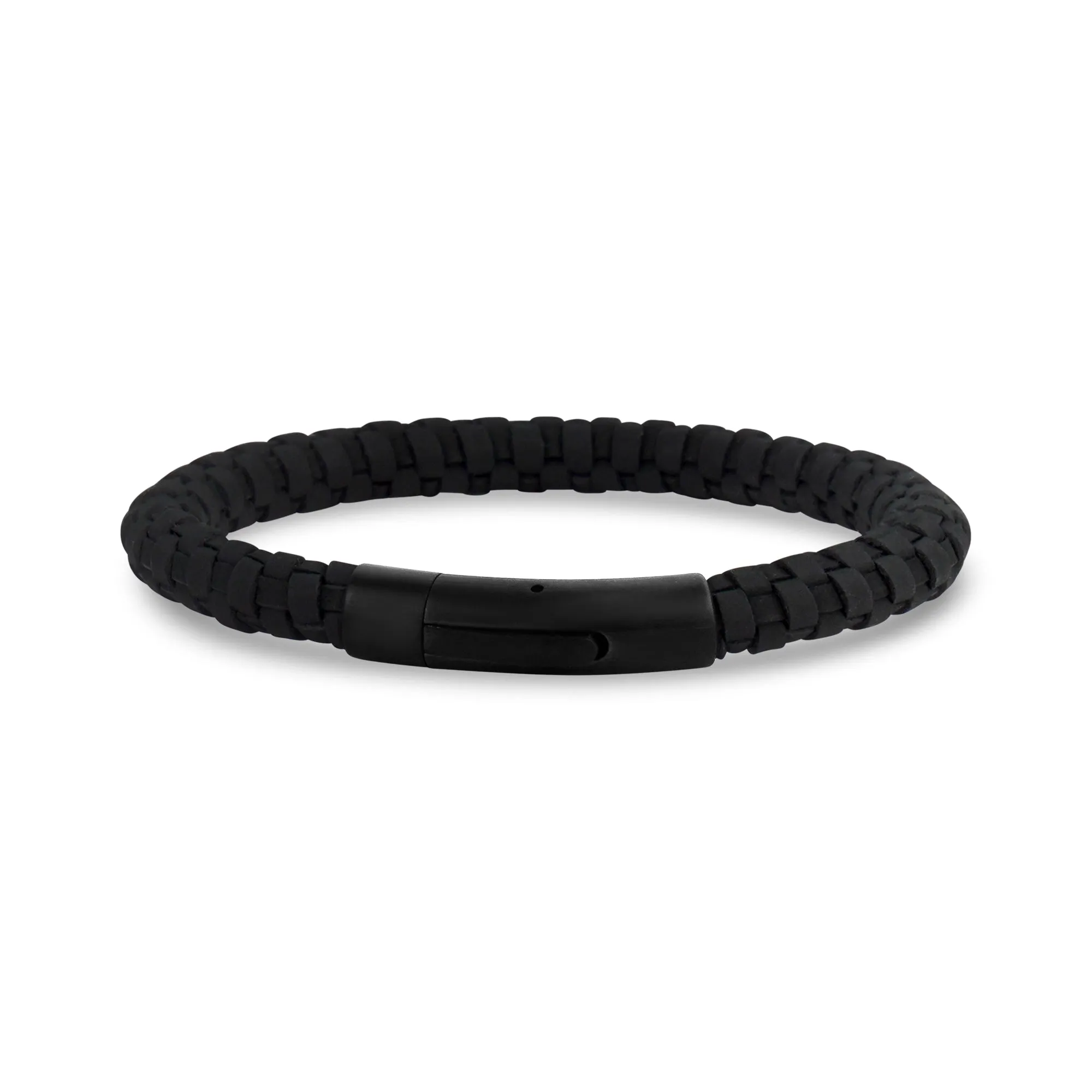 Pixelated Leather Bracelet | 6MM