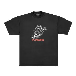 Pleasures Men 9th Street T-Shirt Black