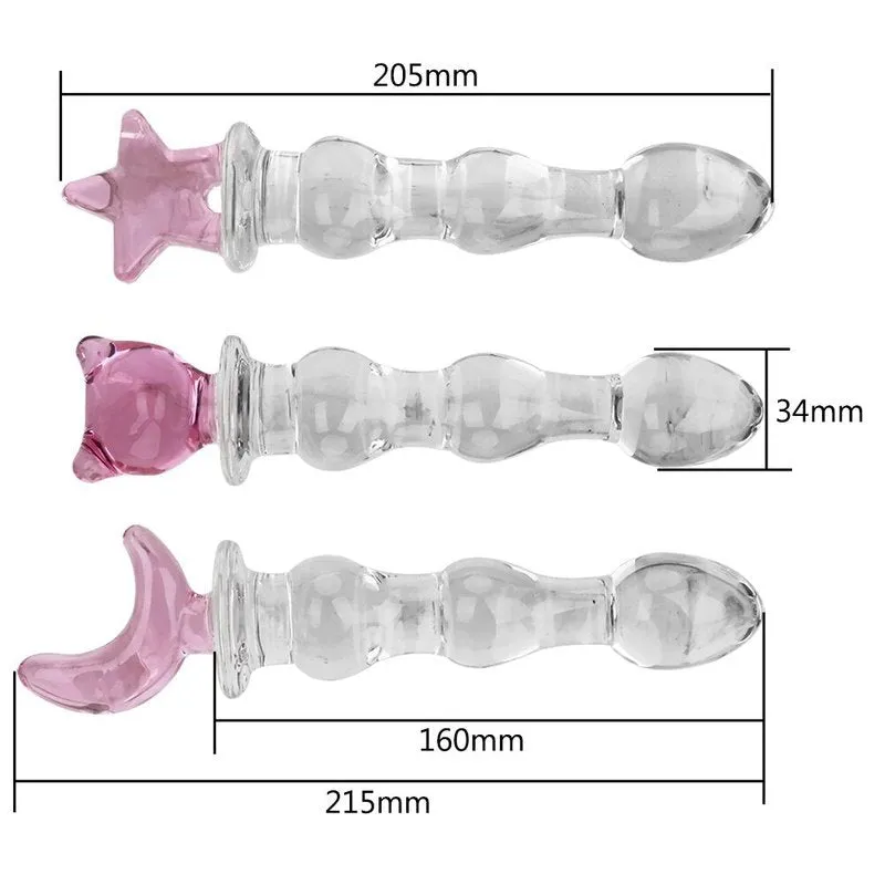 Plug Anal en Verre Glossy N°25
